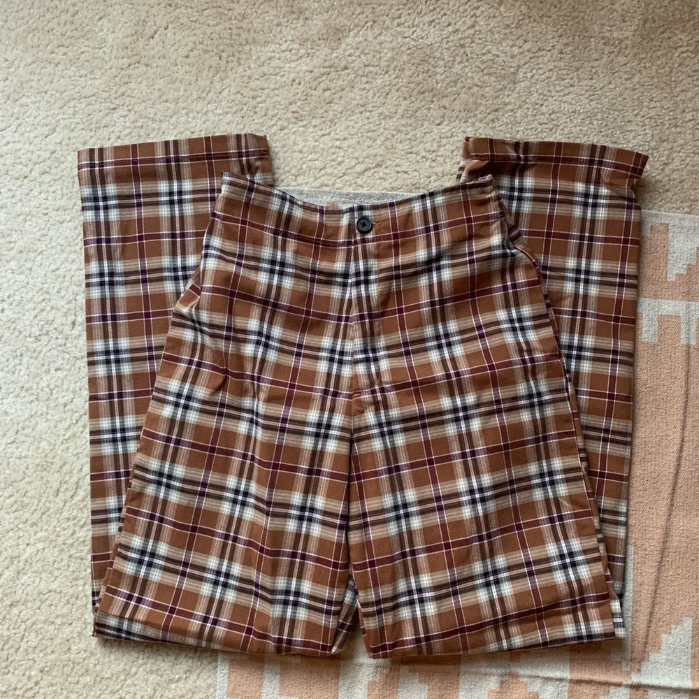 Brandy Melville plaid pants